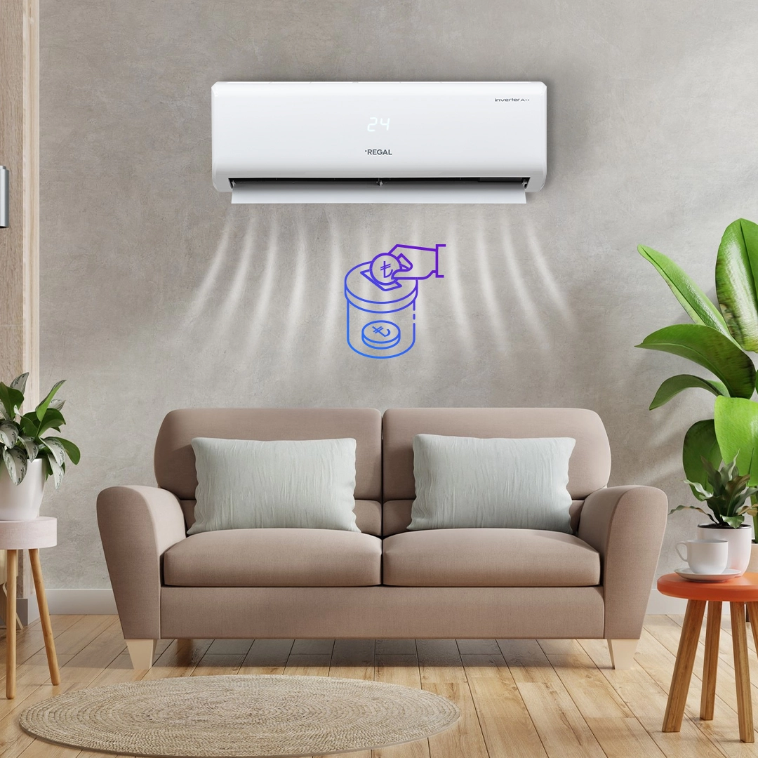 Regal Luna A++ 15000 BTU Inverte Duvar Tipi Klima